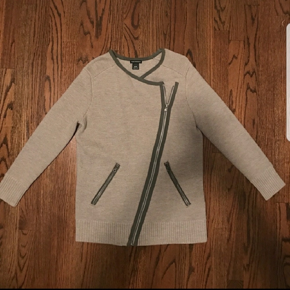 Sale! Donating soon!Club Monaco Asymmetric Sweater